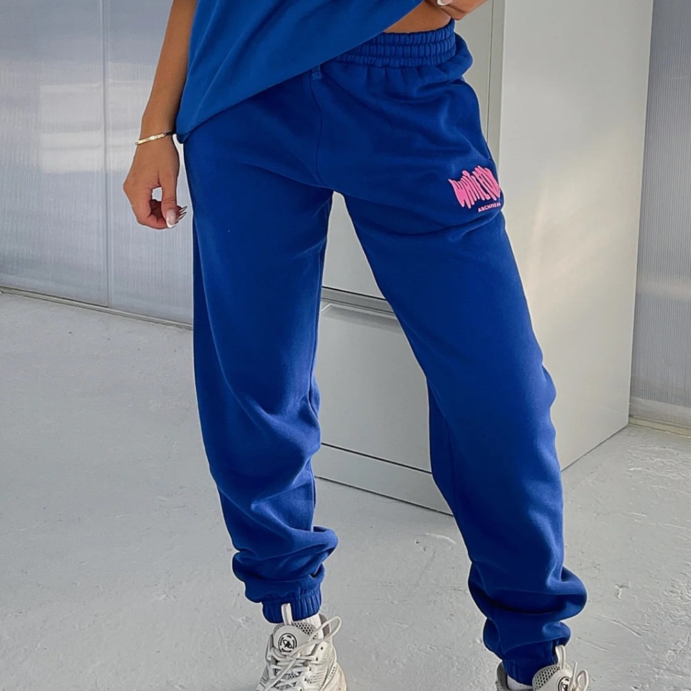 White Fox Sweatpants